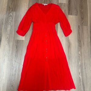 HYFVE Red Maxi Dress